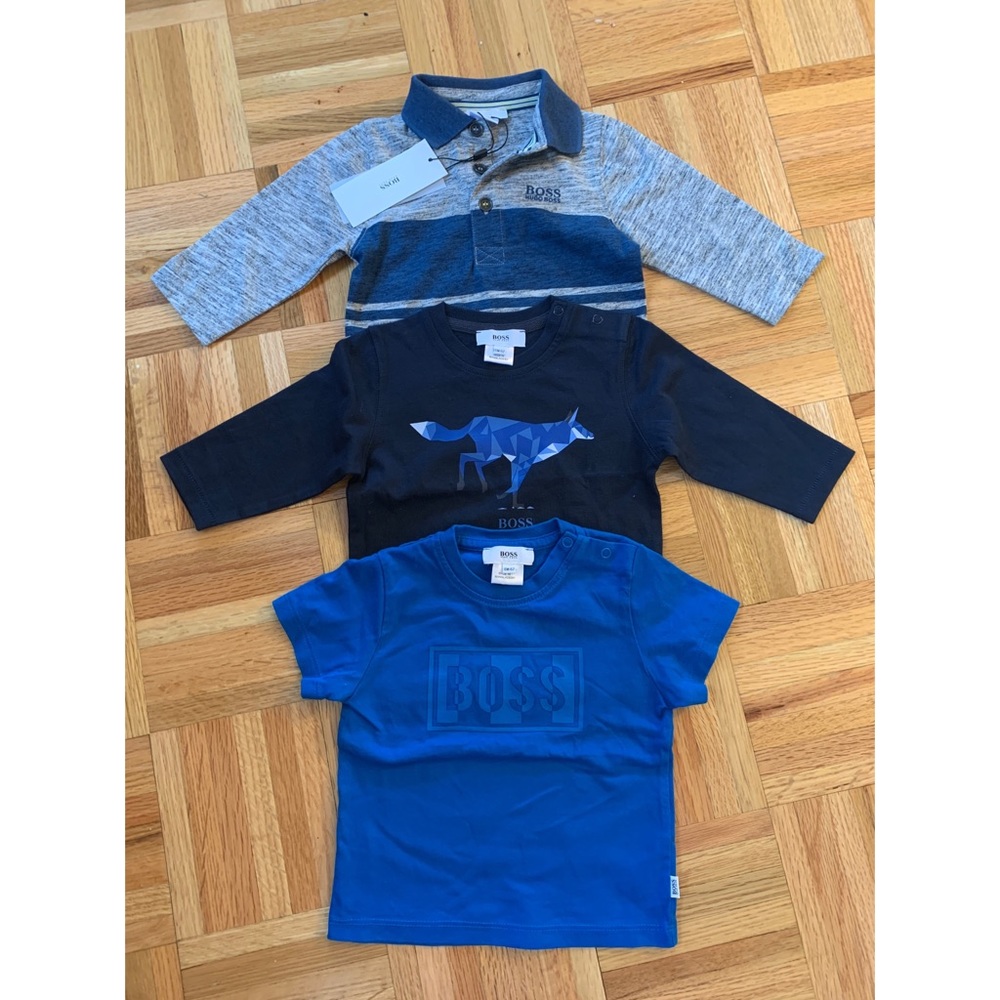 HUGO BOSS Shirt Set-size 6M